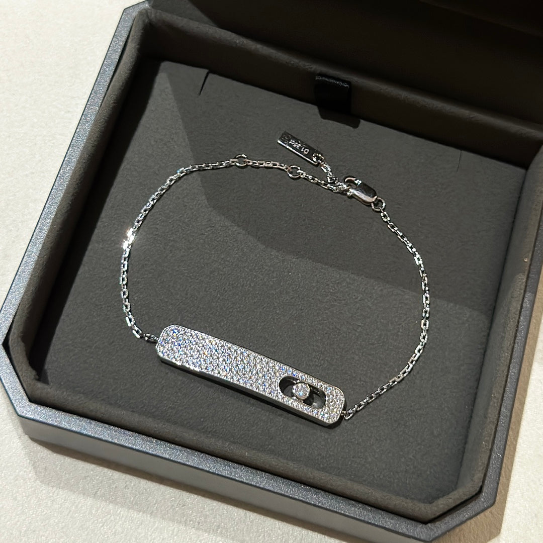 [Twinkle jewelrys]MOVE CLASSIQUE DIAMOND PAVED BRACELET