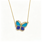[Twinkle JURI] 2026 NEW LUCKY BUTTERFLY 1 MOTIFS NECKLACE