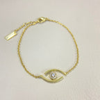 [Twinkle jewelrys]Lucky Eye Pave-Set Diamond Bracelet