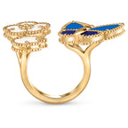 [Twinkle JURI]LUCKY SPRING BUTTERFLY OPEN-FACE RINGS