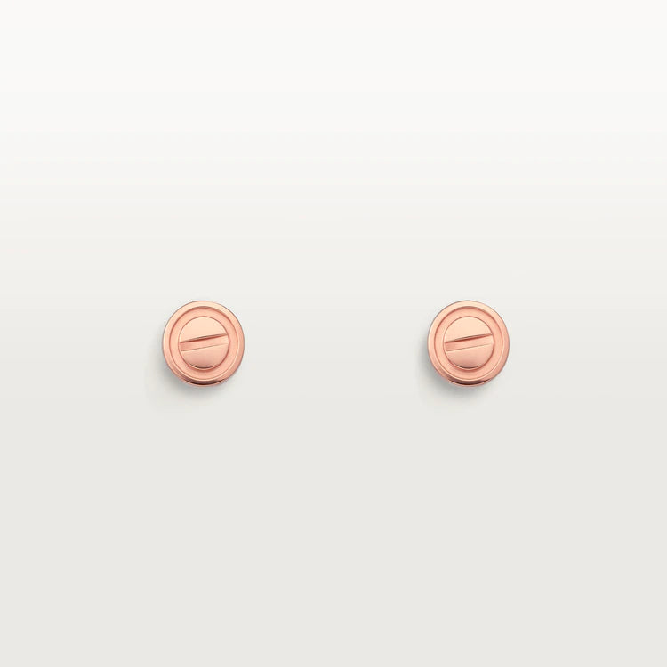 ¡®Twinkle jewelry¡¯LOVE EARRINGS PINK GOLD 10MM