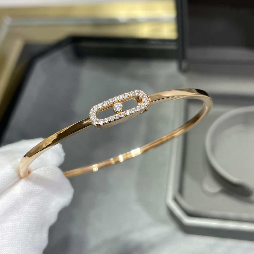 [Twinkle jewelrys]Move Uno pavé flex bangle medium