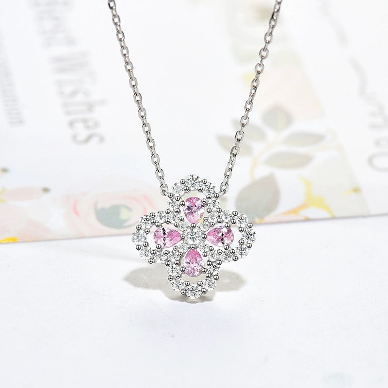 ¡®Twinkle jewelry¡¯LOOP NECKLACE FULL MOTIF DIAMOND 16MM MULTIPLE COLORS