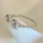 [Twinkle jewelrys]MY TWIN TOI & MOI SILVER DIAMOND RING