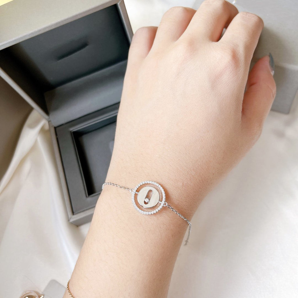 [Twinkle jewelrys]LUCKY MOVE PAVED DIAMOND BRACELET