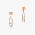 [Twinkle jewelrys]DORMEUSES MOVE UNO DIAMOND EARRINGS