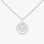 [Twinkle jewelrys]LUCKY MOVER PM PAVED NECKLACE