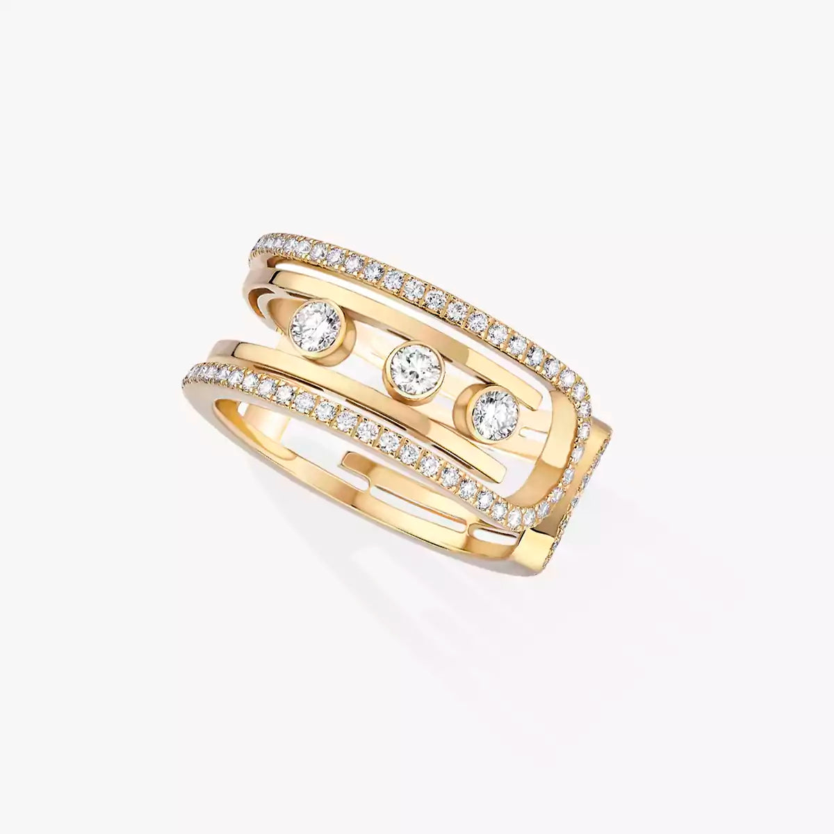[Twinkle jewelrys]Move 10th Diamond Ring in Gold