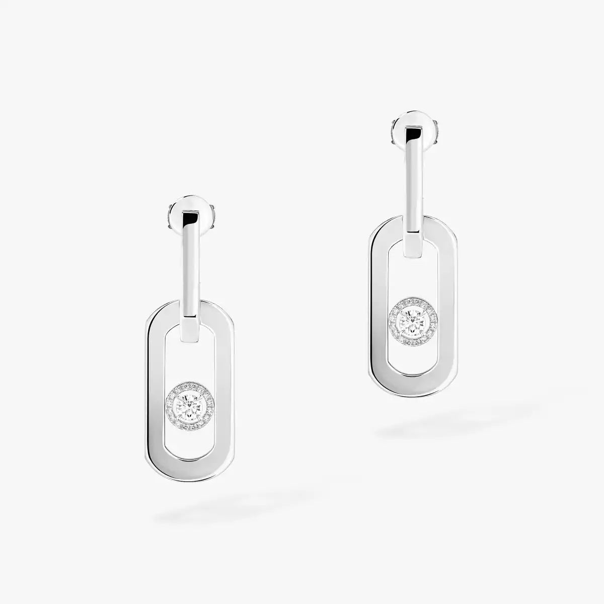 [Twinkle jewelrys]So Move XL Diamond Pendant Earrings