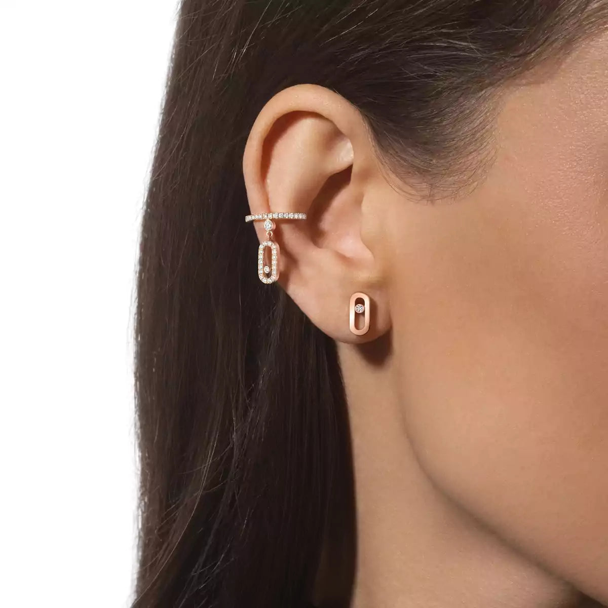 [Twinkle jewelrys]Move Uno Diamond Stud Earrings