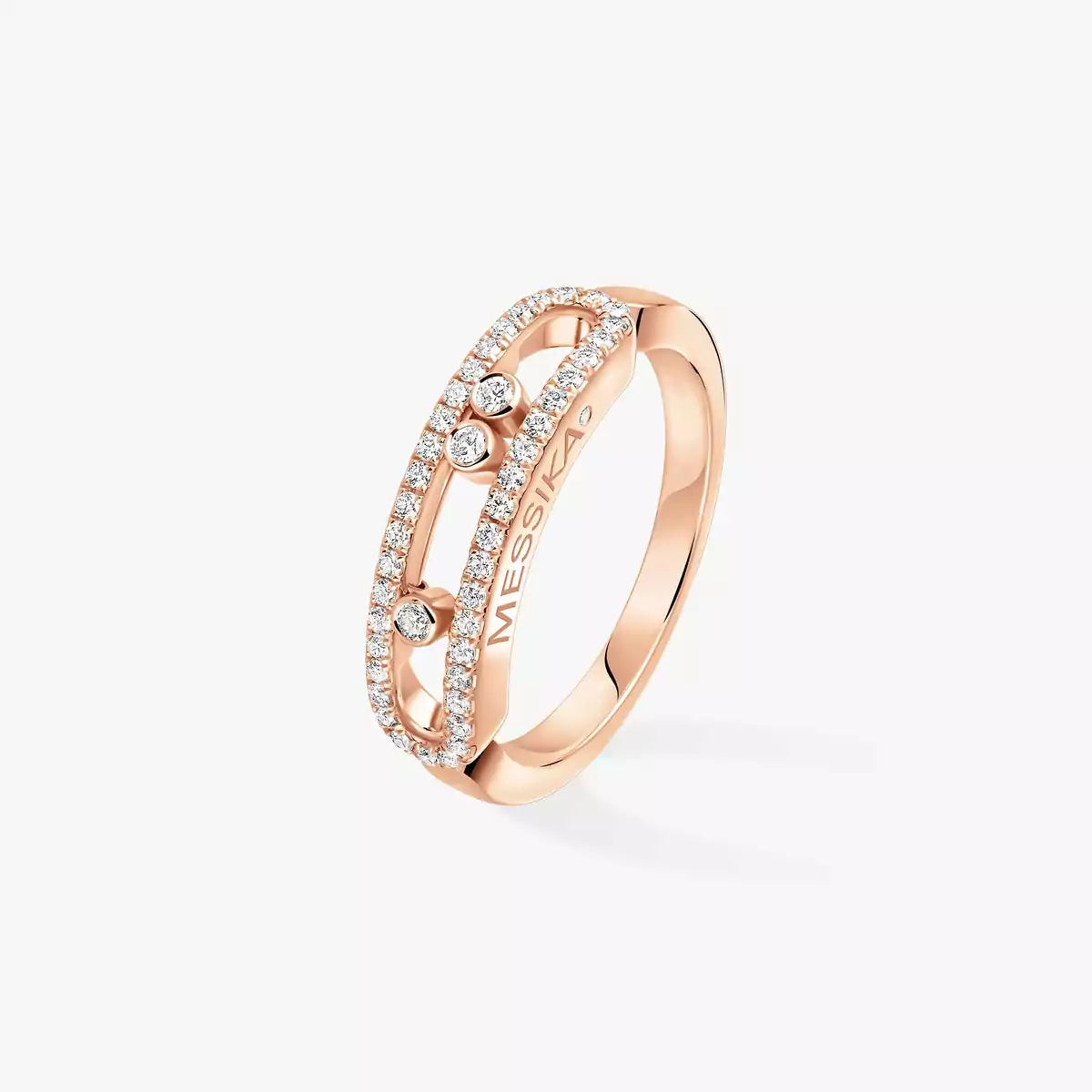 [Twinkle jewelrys] Baby Move Gold Diamond Pave_ Ring