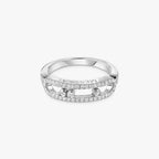 [Twinkle jewelrys] Baby Move Gold Diamond Pave_ Ring
