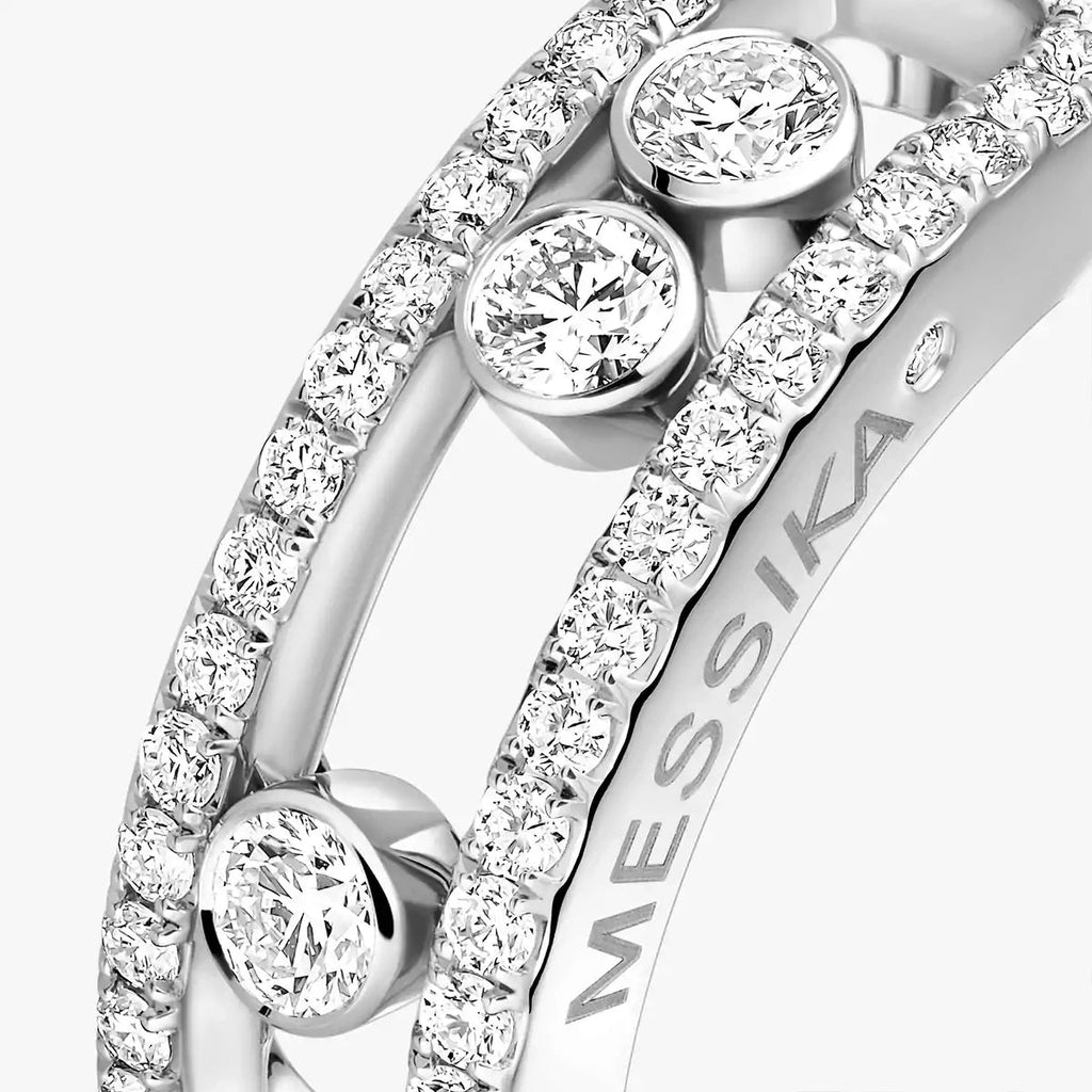 [Twinkle jewelrys] Move Gold Diamond Pave_ Ring