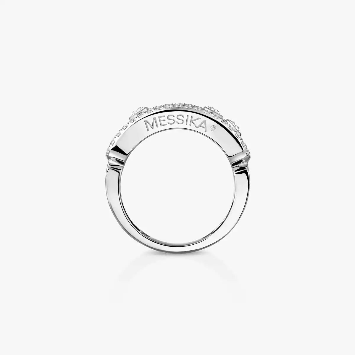 [Twinkle jewelrys] Move Gold Diamond Pave_ Ring