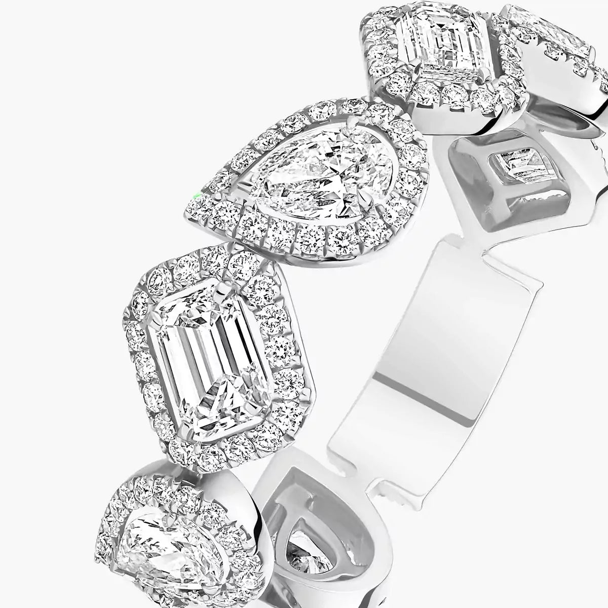 [Twinkle jewelrys]Diamond Wedding Ring My Twin