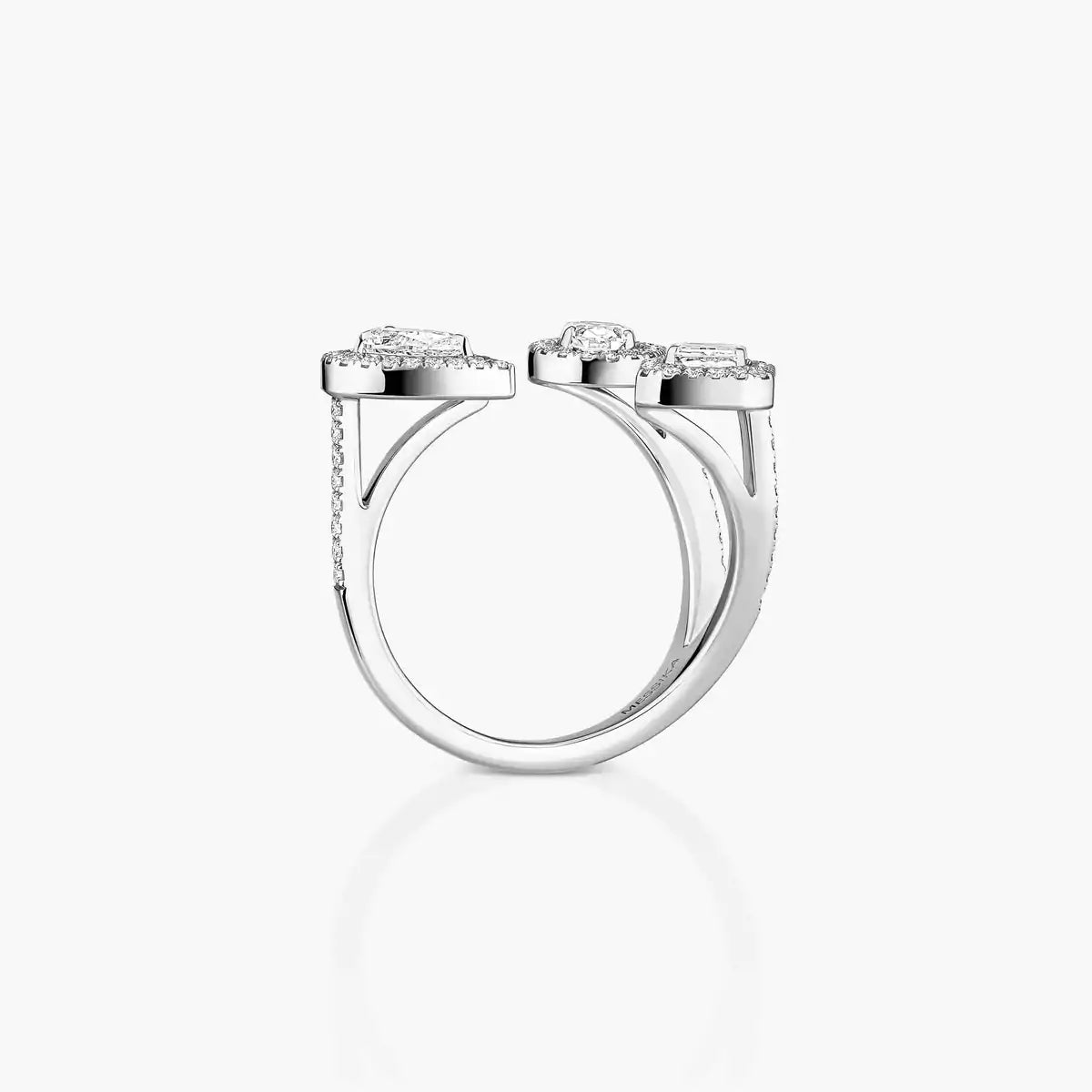 [[Twinkle jewelrys] Diamond Ring 0,25ct My Twin Trilogy