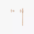 [Twinkle jewelrys]Move Uno Diamond Earrings
