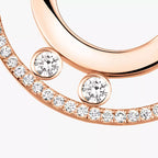 [Twinkle jewelrys]Move Romane Small Diamond Hoop Earrings