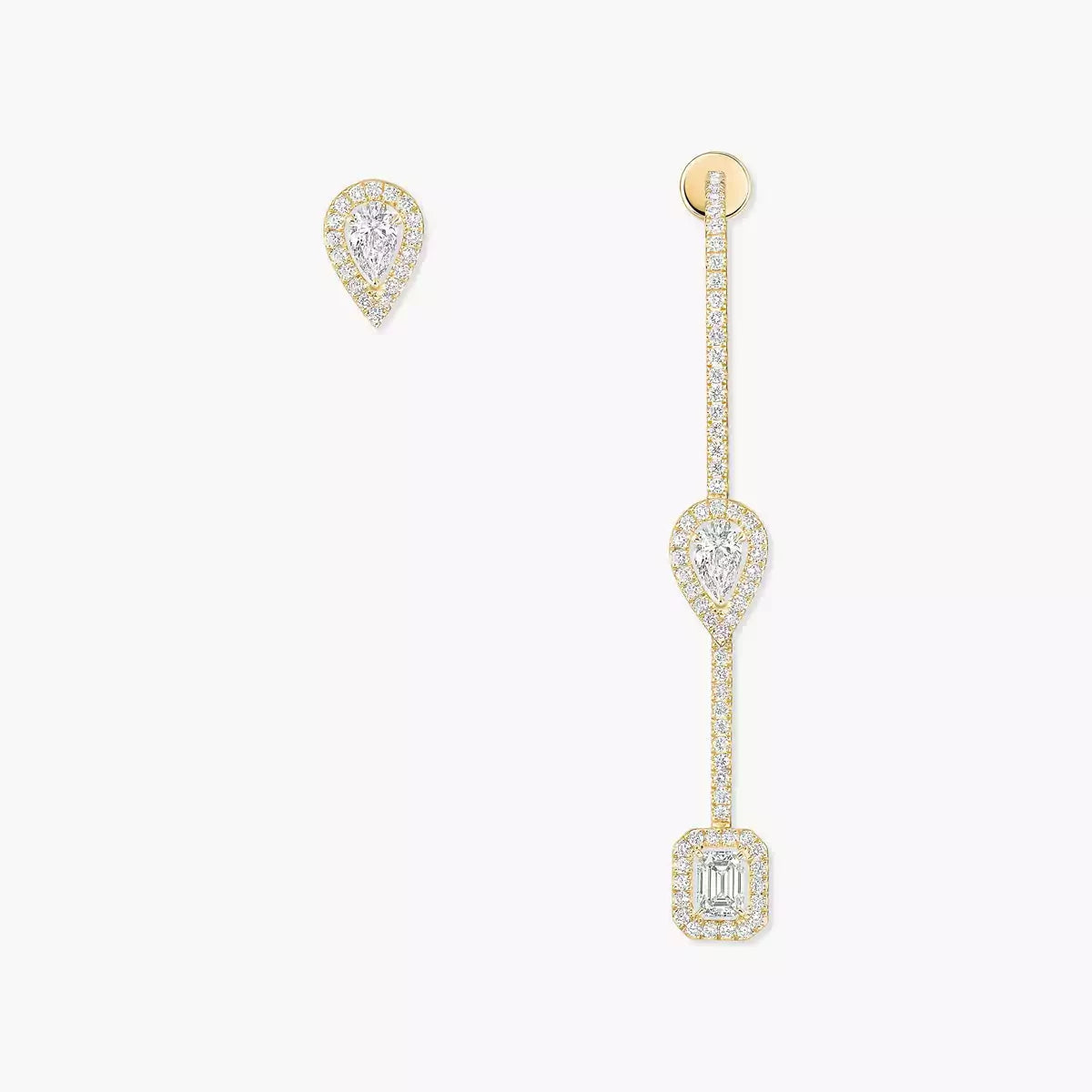 [Twinkle jewelrys]Diamond Drop Earrings My Twin