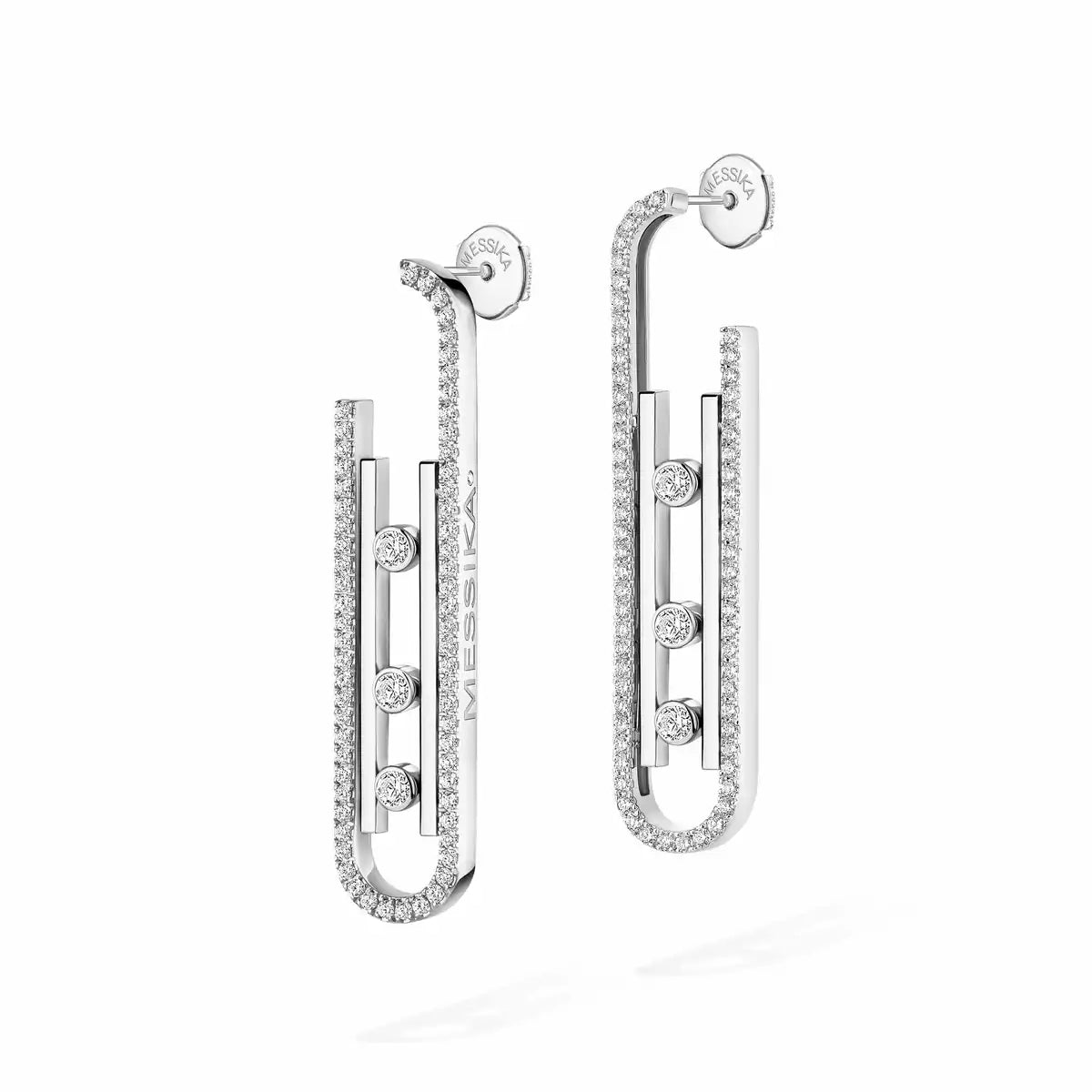 [Twinkle jewelrys]Diamond Pendant Earrings Move 10Th