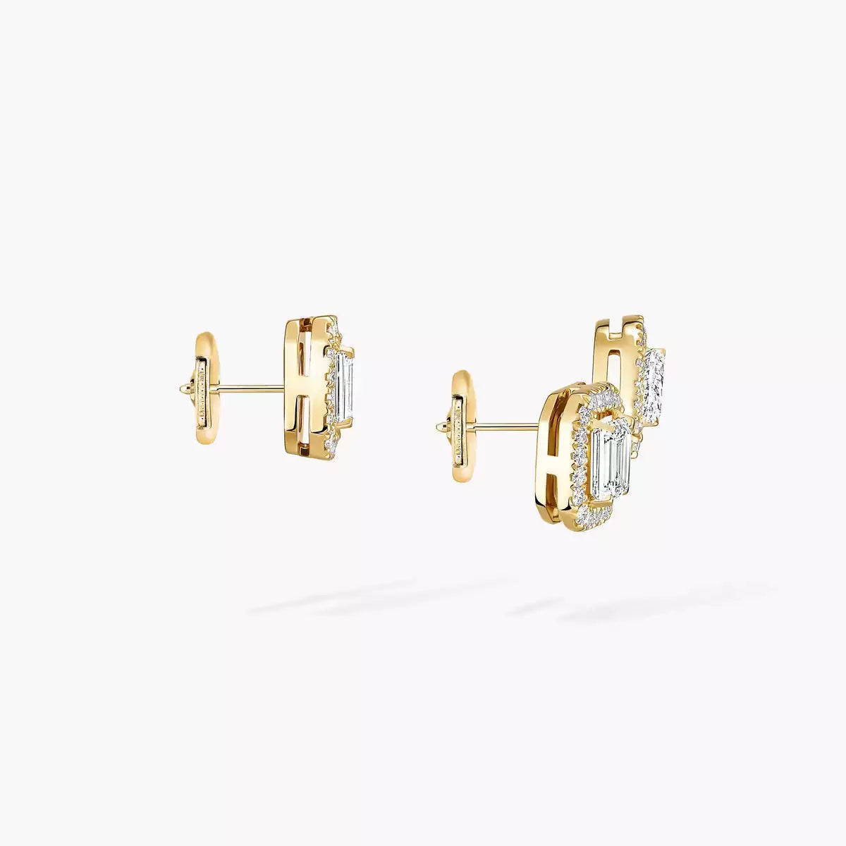 [Twinkle jewelrys]Diamond Earrings 0,10ct My Twin 1+2