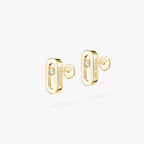 [Twinkle jewelrys]Move Uno Diamond Stud Earrings