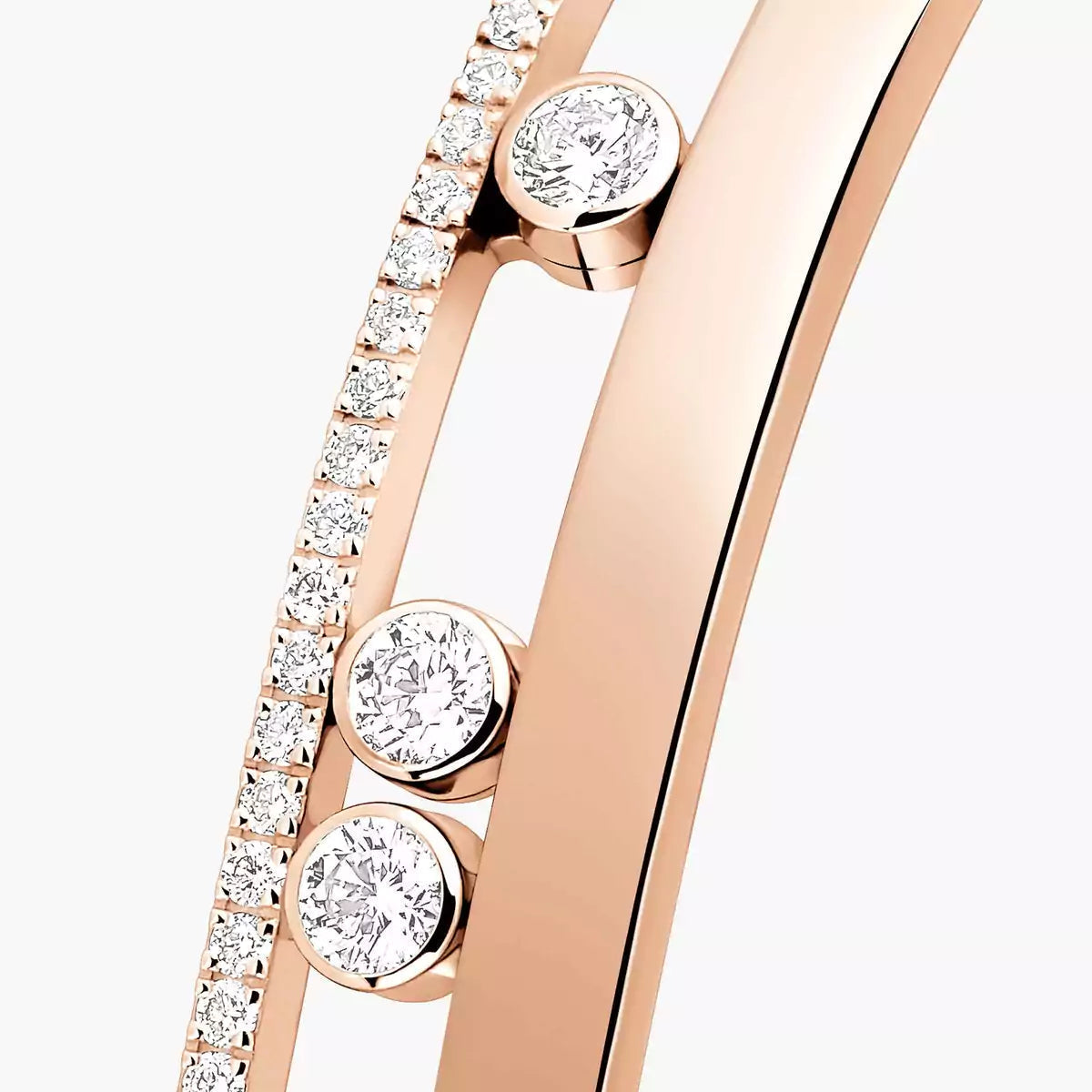[Twinkle jewelrys]Move Romane Diamond Bangle Bracelet