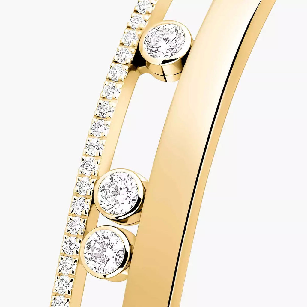 [Twinkle jewelrys]Move Romane Diamond Bangle Bracelet