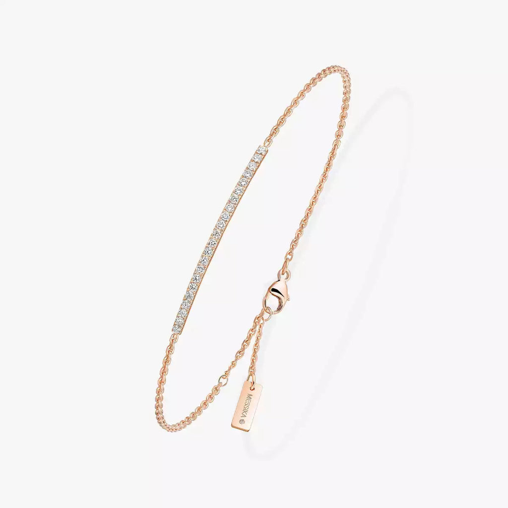 [Twinkle jewelrys]Diamond Thin Bangle 0.15ct My Twin Toi & Moi
