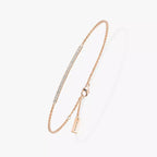 [Twinkle jewelrys]Diamond Thin Bangle 0.15ct My Twin Toi & Moi