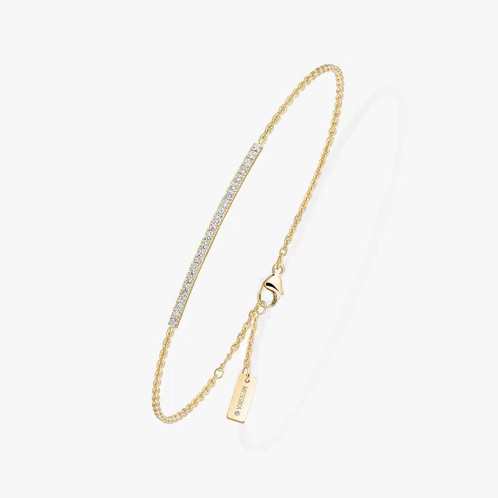 [Twinkle jewelrys]Diamond Thin Bangle 0.15ct My Twin Toi & Moi