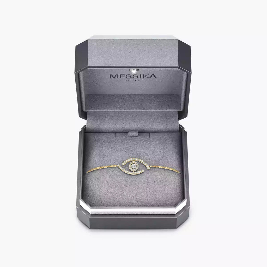 [Twinkle jewelrys]Lucky Eye Pave-Set Diamond Bracelet