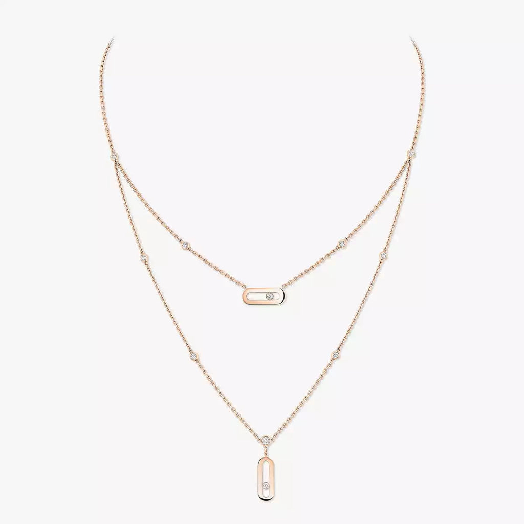 [Twinkle jewelrys] Move Uno Diamond Necklace