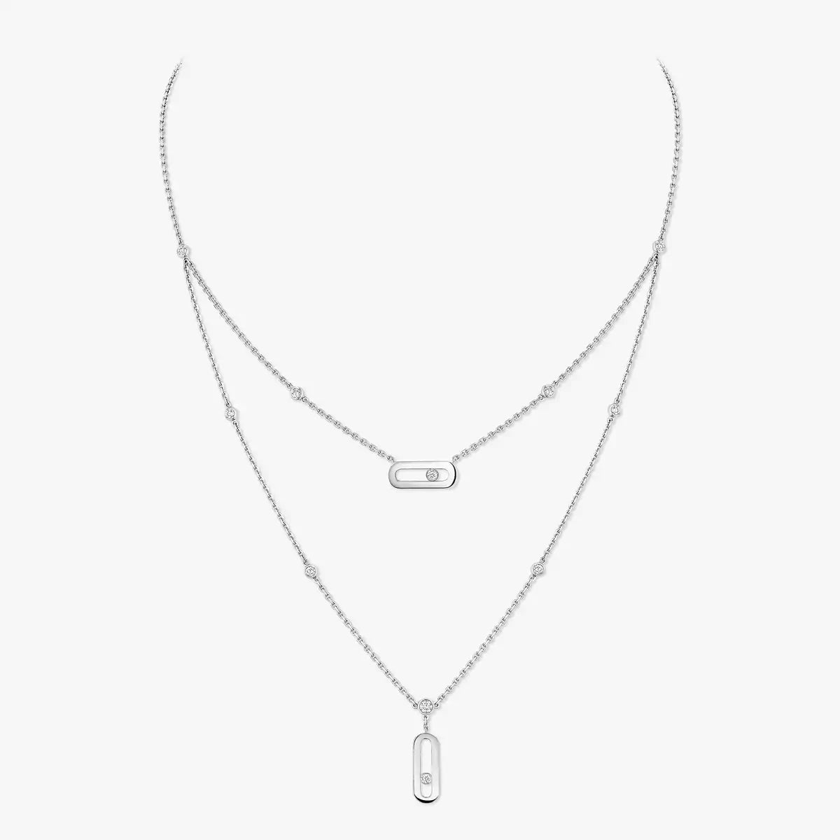 [Twinkle jewelrys] Move Uno Diamond Necklace