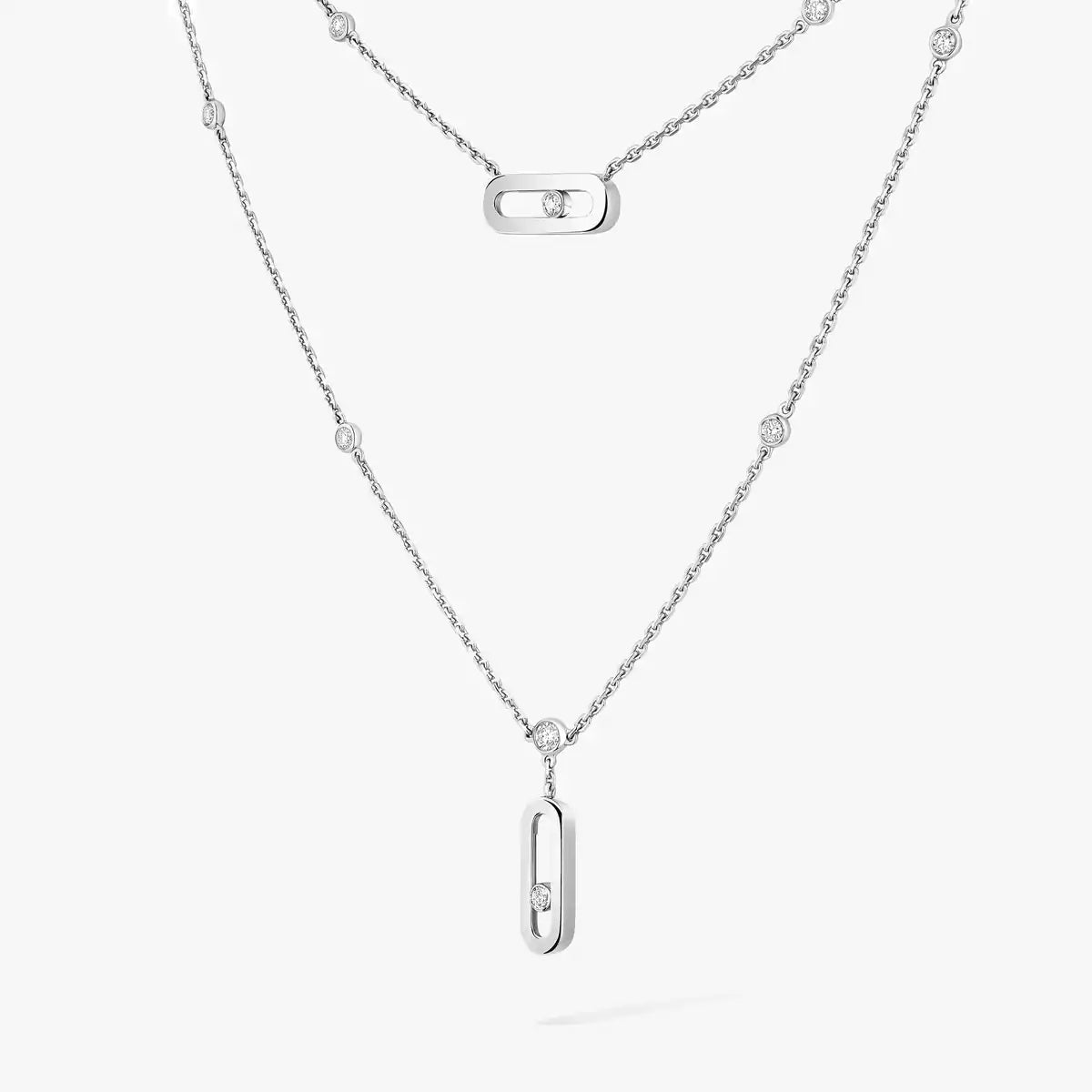 [Twinkle jewelrys] Move Uno Diamond Necklace