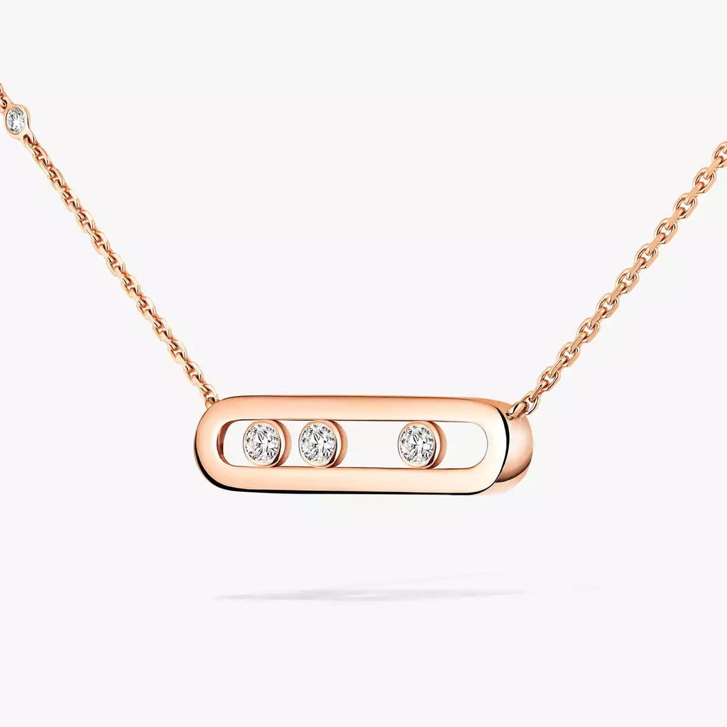 [Twinkle jewelrys] Baby Move Gold Diamond Necklace
