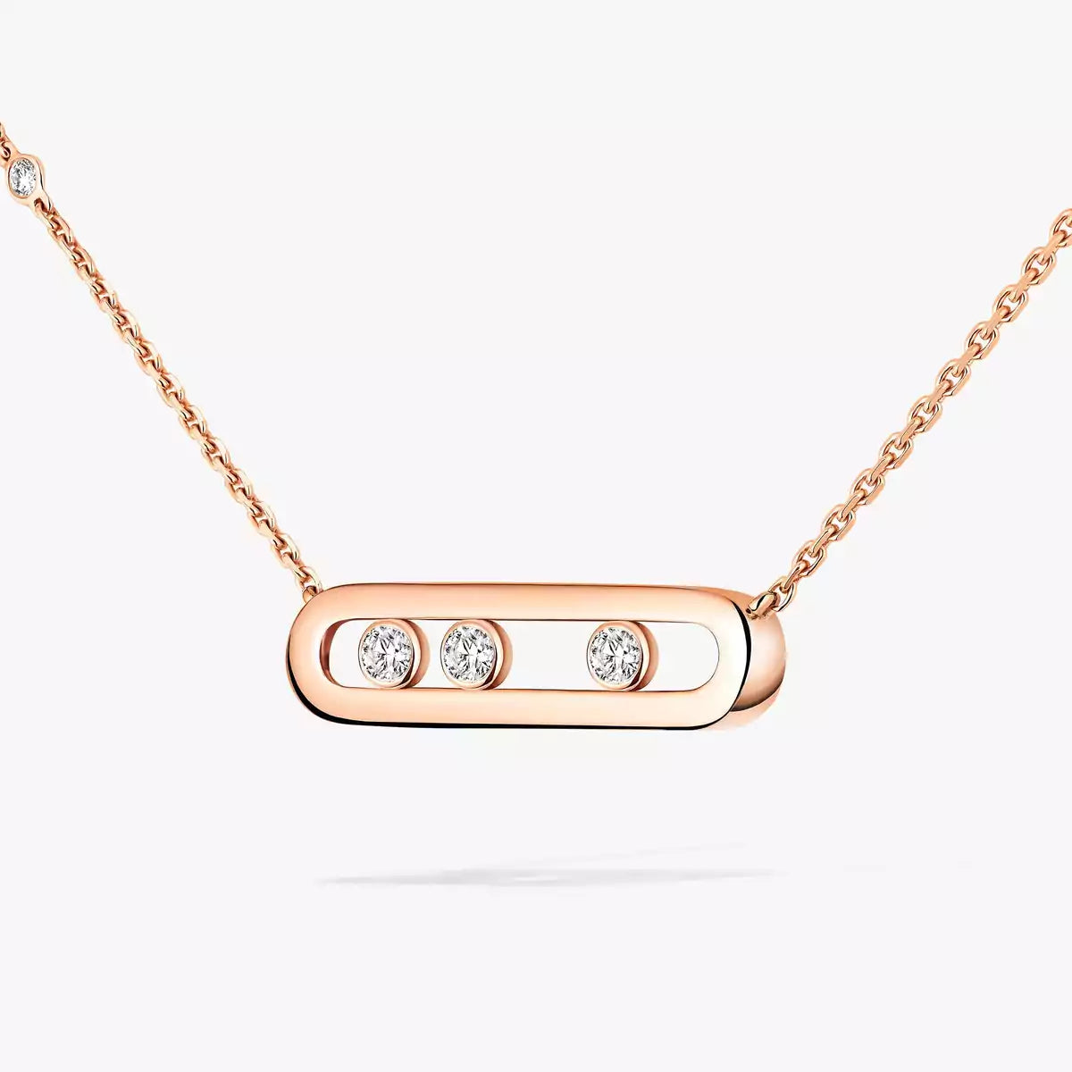 [Twinkle jewelrys] Baby Move Gold Diamond Necklace