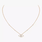 [Twinkle jewelrys]Pave_ Diamond Necklace Lucky Eye
