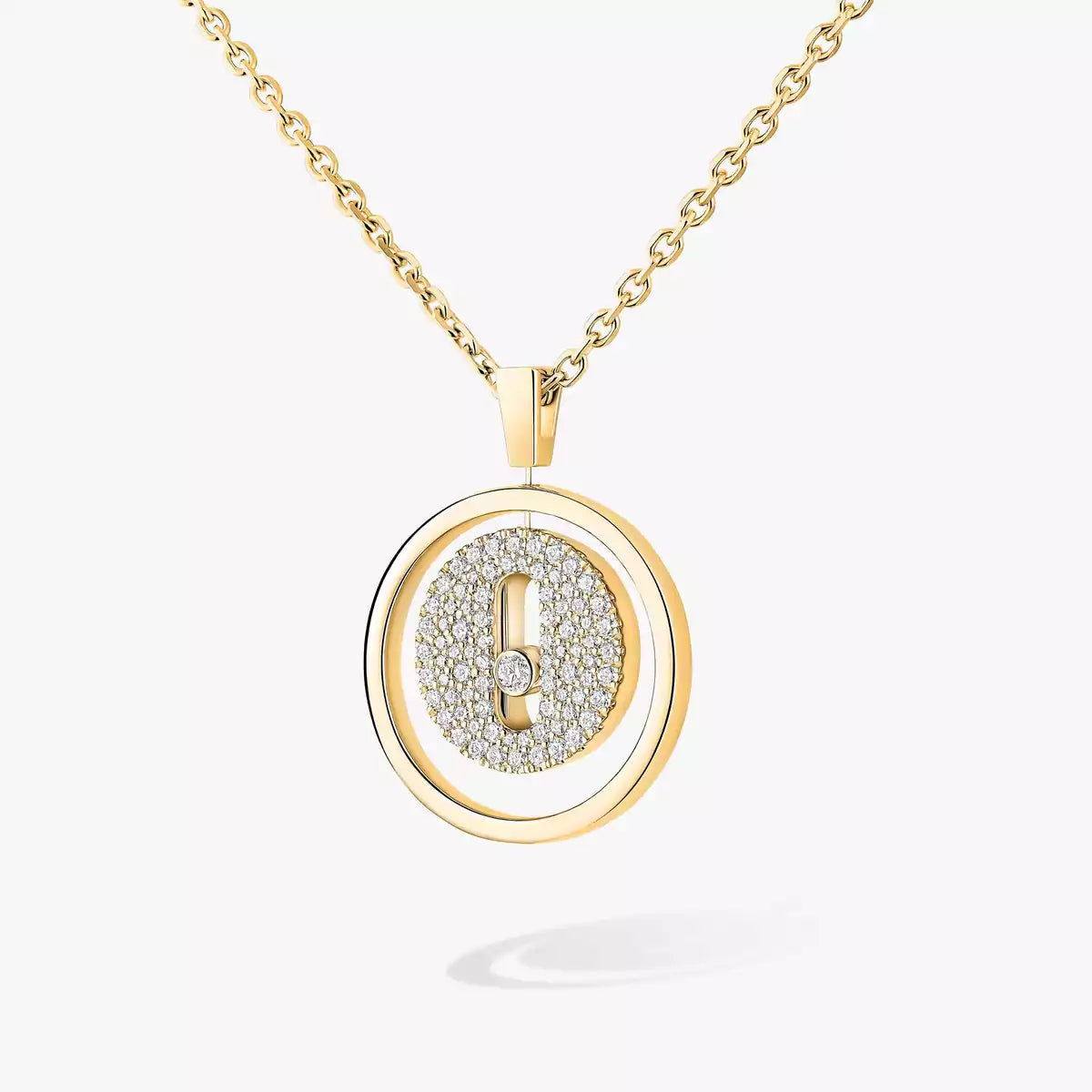 [Twinkle jewelrys] Lucky Move Diamond Necklace