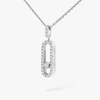 [Twinkle jewelrys]Move Uno Diamond Necklace in Rose Gold