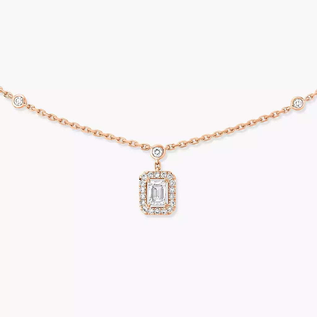 [Twinkle jewelrys]My Twin Diamond Necklace in Silver