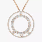 [Twinkle jewelrys]Move Romane Long Pave_-Set Diamond Necklace