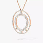 [Twinkle jewelrys]Move Romane Long Pave_-Set Diamond Necklace
