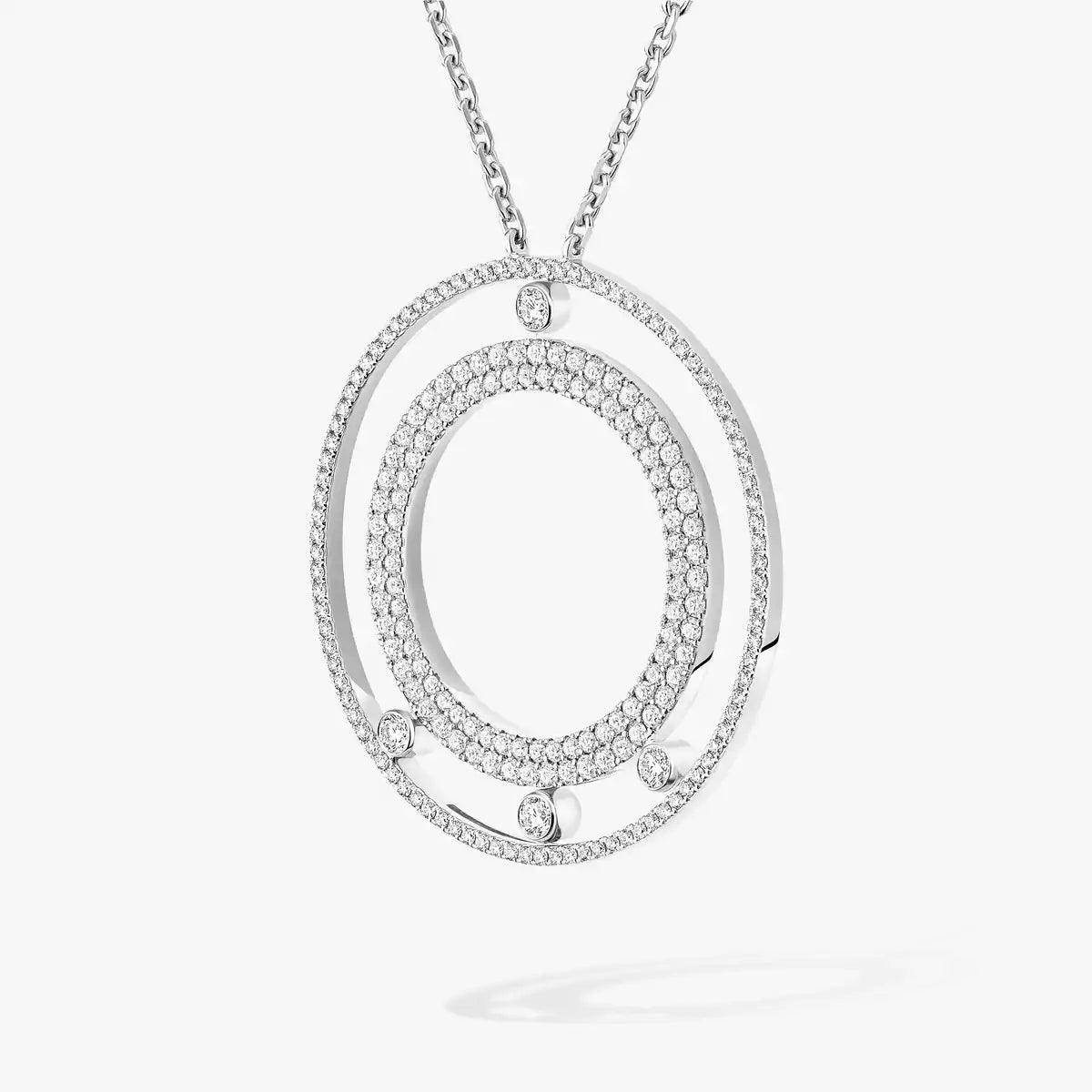 [Twinkle jewelrys]Move Romane Long Pave_-Set Diamond Necklace