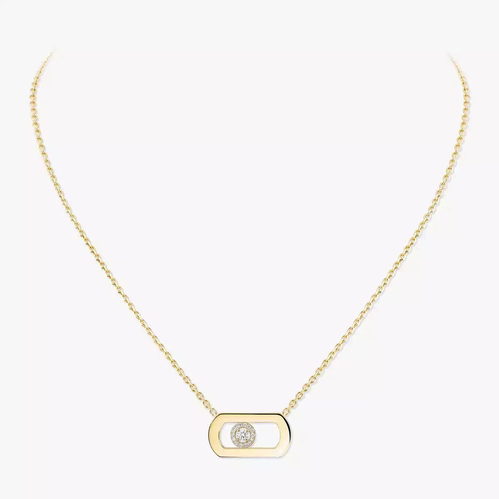 [Twinkle jewelrys]So Move Diamond Necklace in Gold