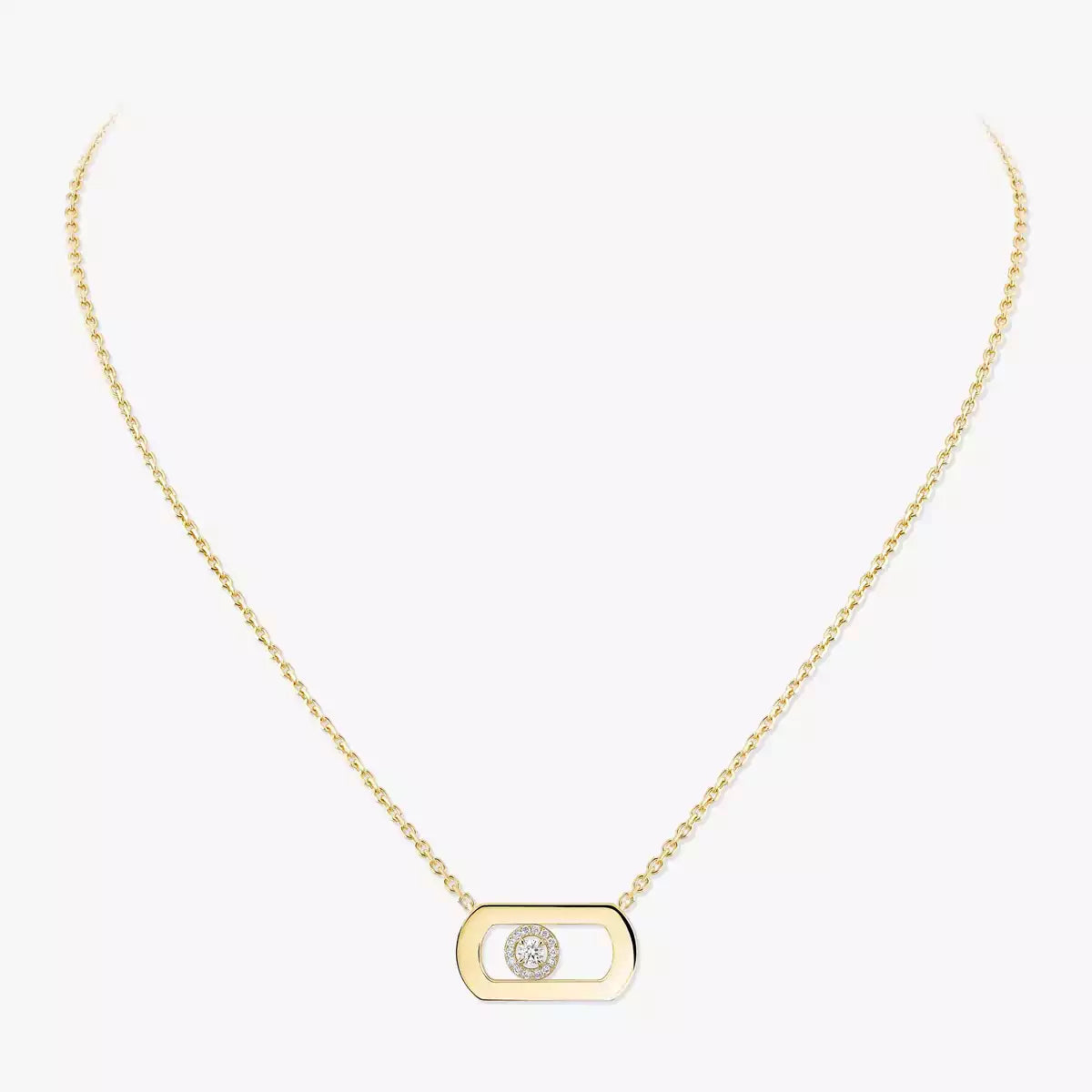 [Twinkle jewelrys]So Move Diamond Necklace in Gold