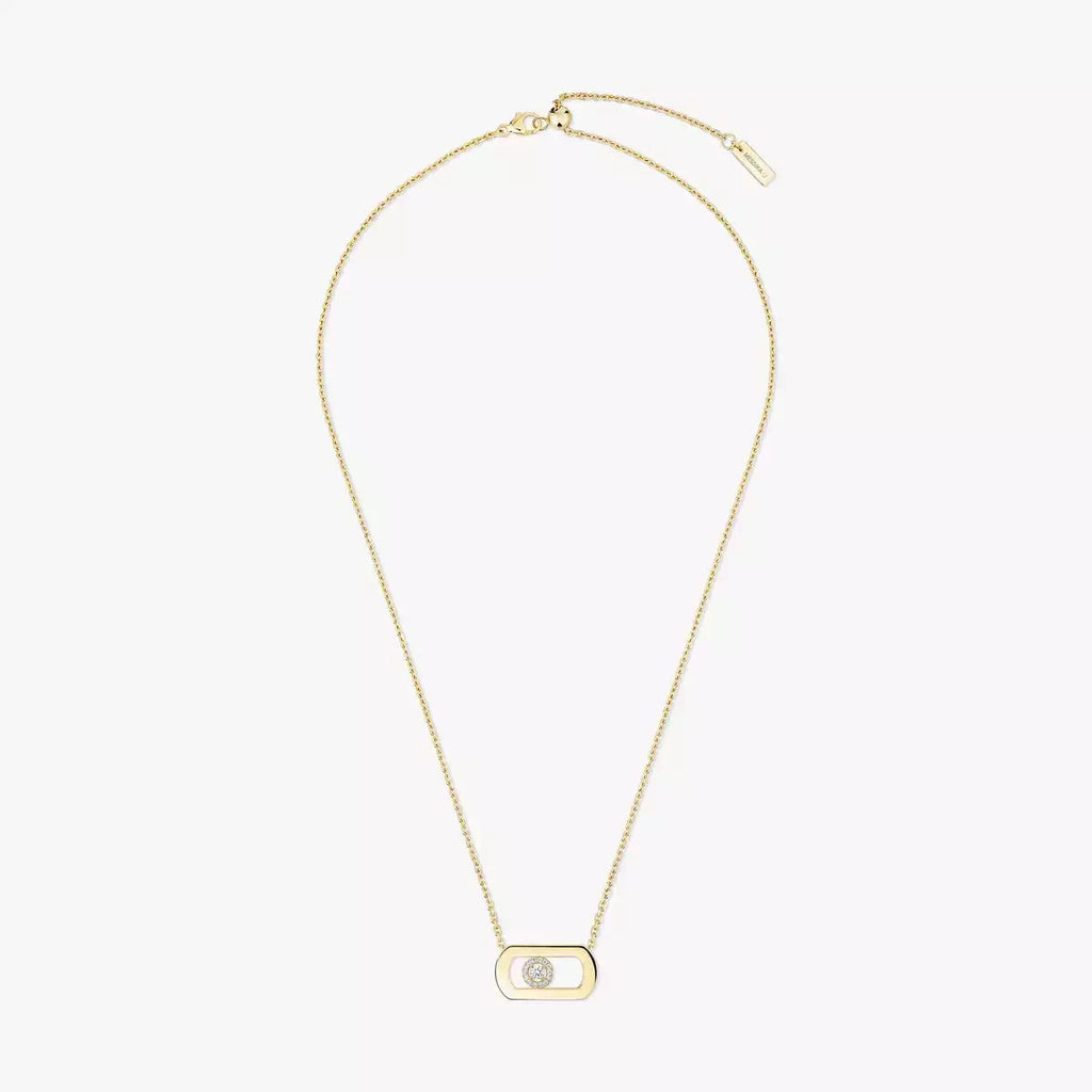 [Twinkle jewelrys]So Move Diamond Necklace in Gold