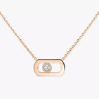 [Twinkle jewelrys]So Move Diamond Necklace in Gold