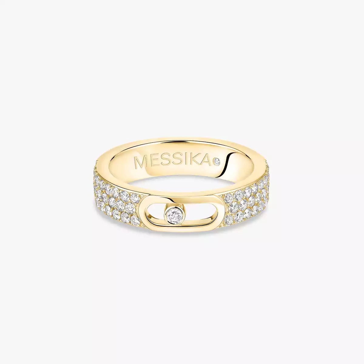 [Twinkle jewelrys]Move Joaillerie Pave_ Diamond Wedding Ring