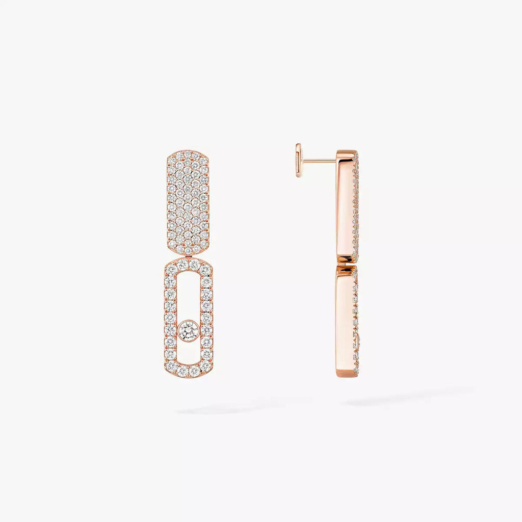 [Twinkle jewelrys]Imperial Move SM Diamond Earrings